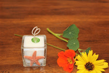 Natural Starfish Design ~ Coconut Soy Wax Square Votive Candle