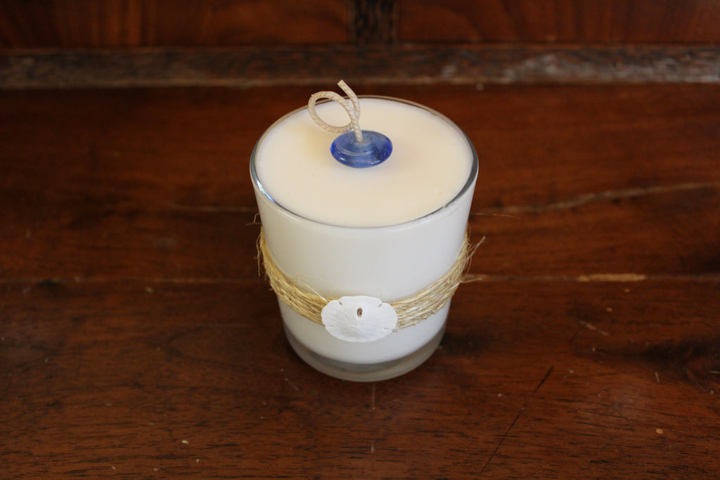 Breathe Statement Candle ~ Coconut Soy Wax – Beach House by Mikaila
