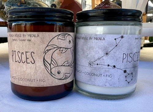 Pisces Astrological Candle