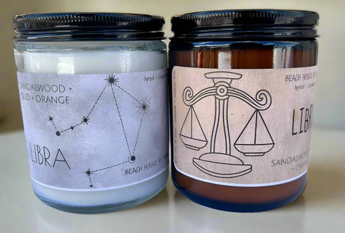 Libra Astrological Candle