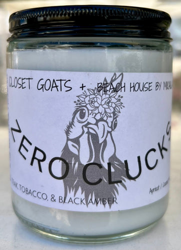 Zero Clucks Candle