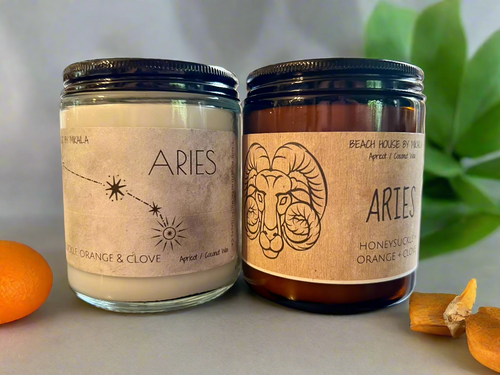 Aries Astrological Candle