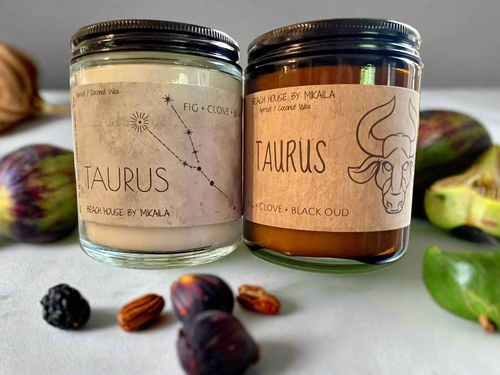 Taurus Astrological Candle