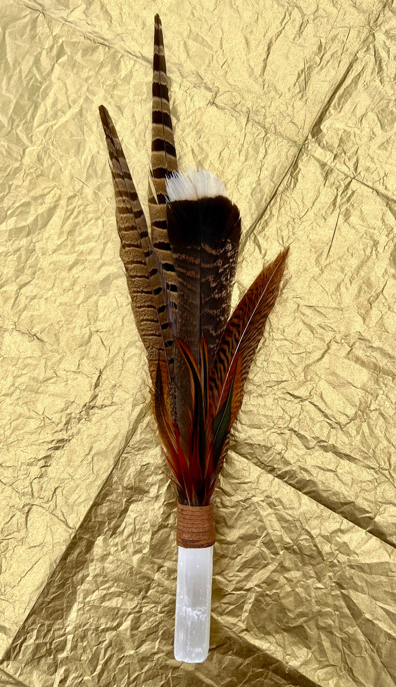 Feather smudge wand hotsell