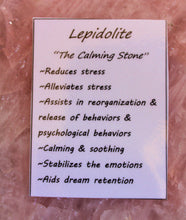 Lepidolite Raw Healing Stone