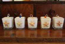 Natural Starfish Design ~ Coconut Soy Wax Square Candle