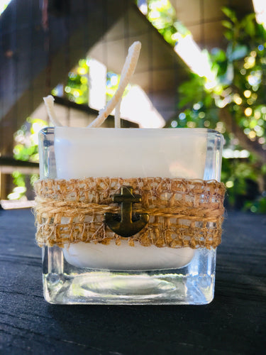 Breathe Statement Candle ~ Coconut Soy Wax – Beach House by Mikaila