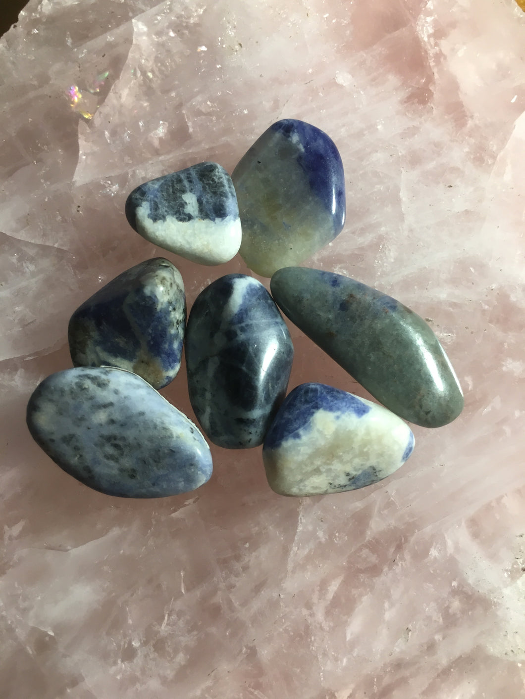 Sodalite Tumbled Healing Stone