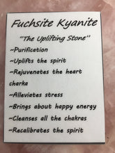 Fuchsite Kyanite Tumbled Healing Stone