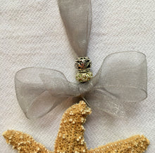 Nautical Sugar Starfish Ornament Hand-Made