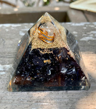 Orgonite + Black Tourmaline Pyramid