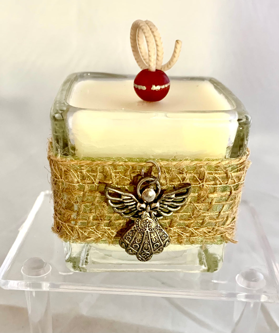 Angel Charm Holiday Votive Candle