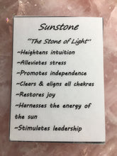 Sunstone Tumbled Healing Stone
