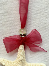White Knobby Starfish Ornament Hand-Made
