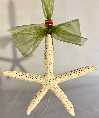 White Linka Starfish Ornament