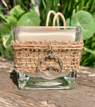 Wave Charm ~ Coconut Soy Wax Votive Square Candle