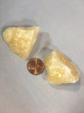 Yellow Calcite Rough Healing Stone