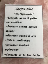 Serpentine Tumbled Healing Stone